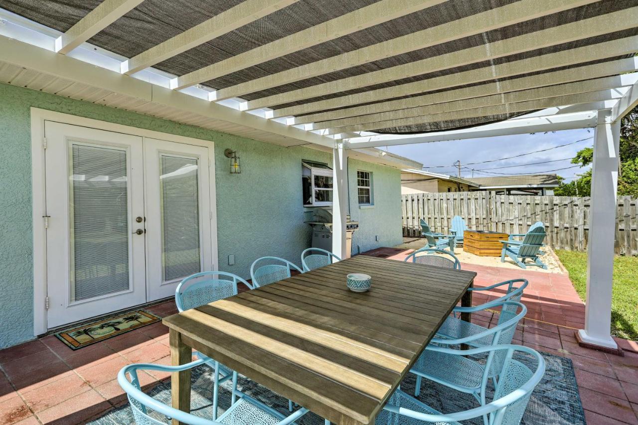 Merritt Island Home Fire Pit And Canal Access! المظهر الخارجي الصورة